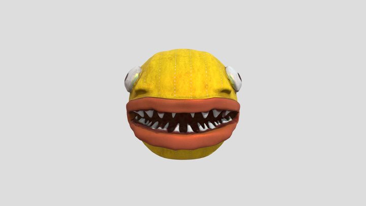 Pacman Monster 3D Model