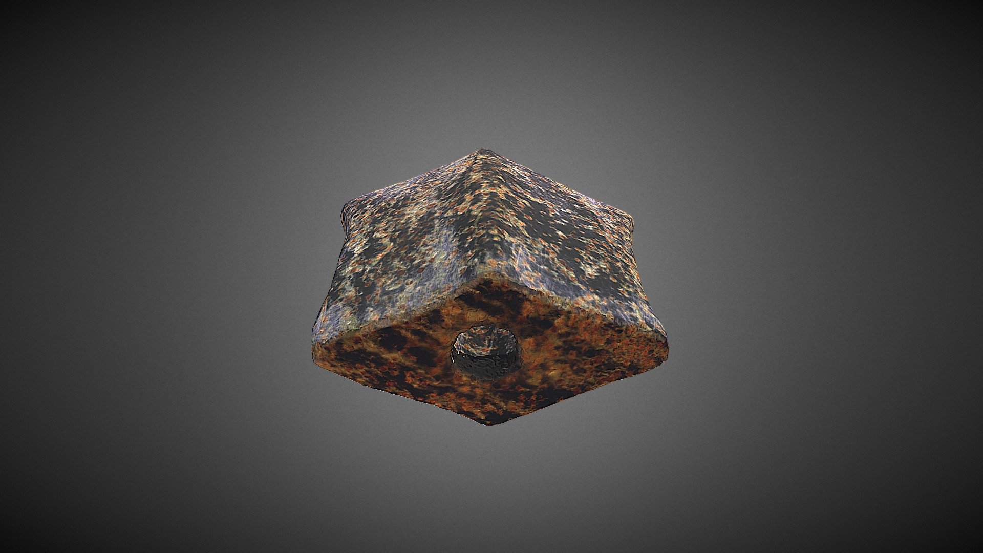 Eclogite Hourglass Bannerstone Replica - Download Free 3D model by ...