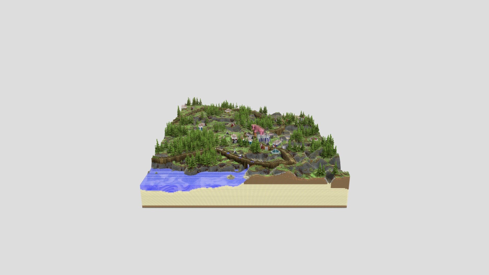 city - 3D model by DesignedAPI [fc61d24] - Sketchfab