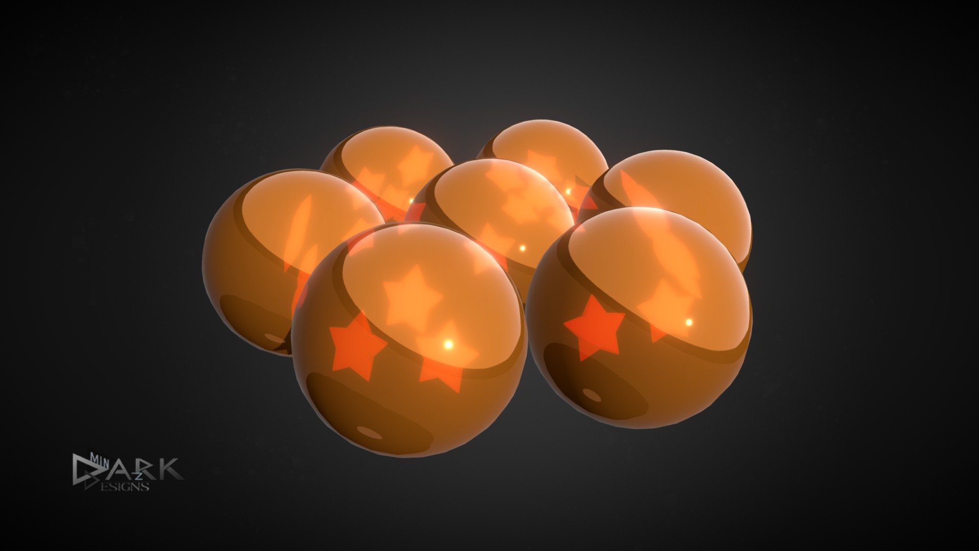 Dragonballs - Rip Legend - 3D model by dark-minaz [fc620aa] - Sketchfab