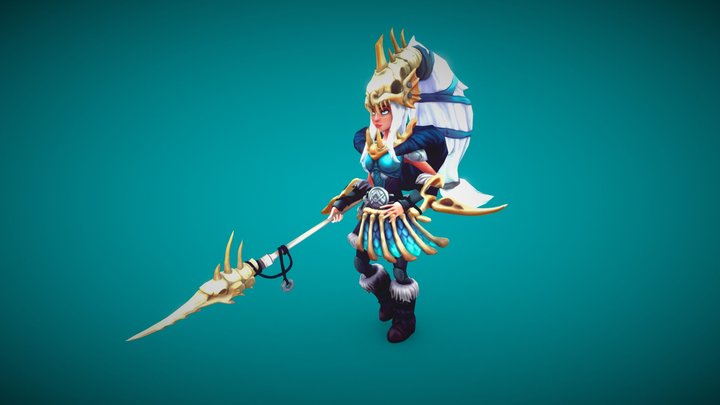 Viking Pirate Sister - 维京海盗妹子-芙琳 3D Model