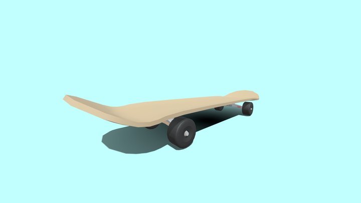Skateboard – Free 3D Model STL