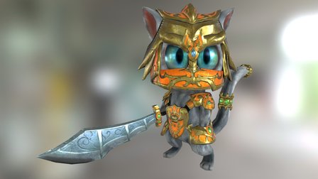 Cat 3D Model