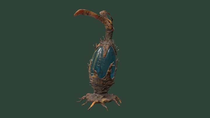 Aubergine - Felucia 3D Model