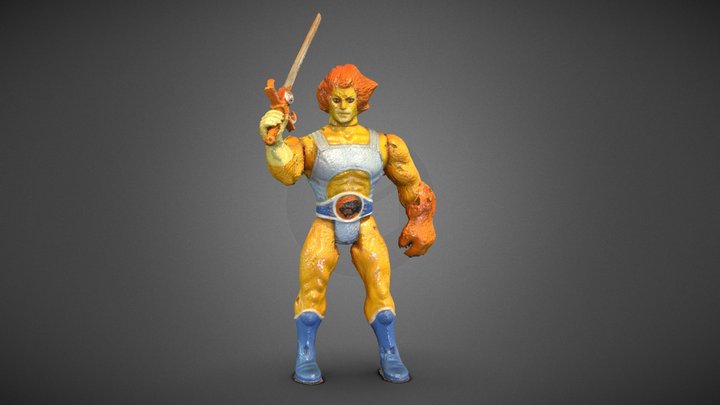 Lion-O Toy 3D Model
