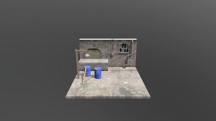 JD_BackAlley 3D Model
