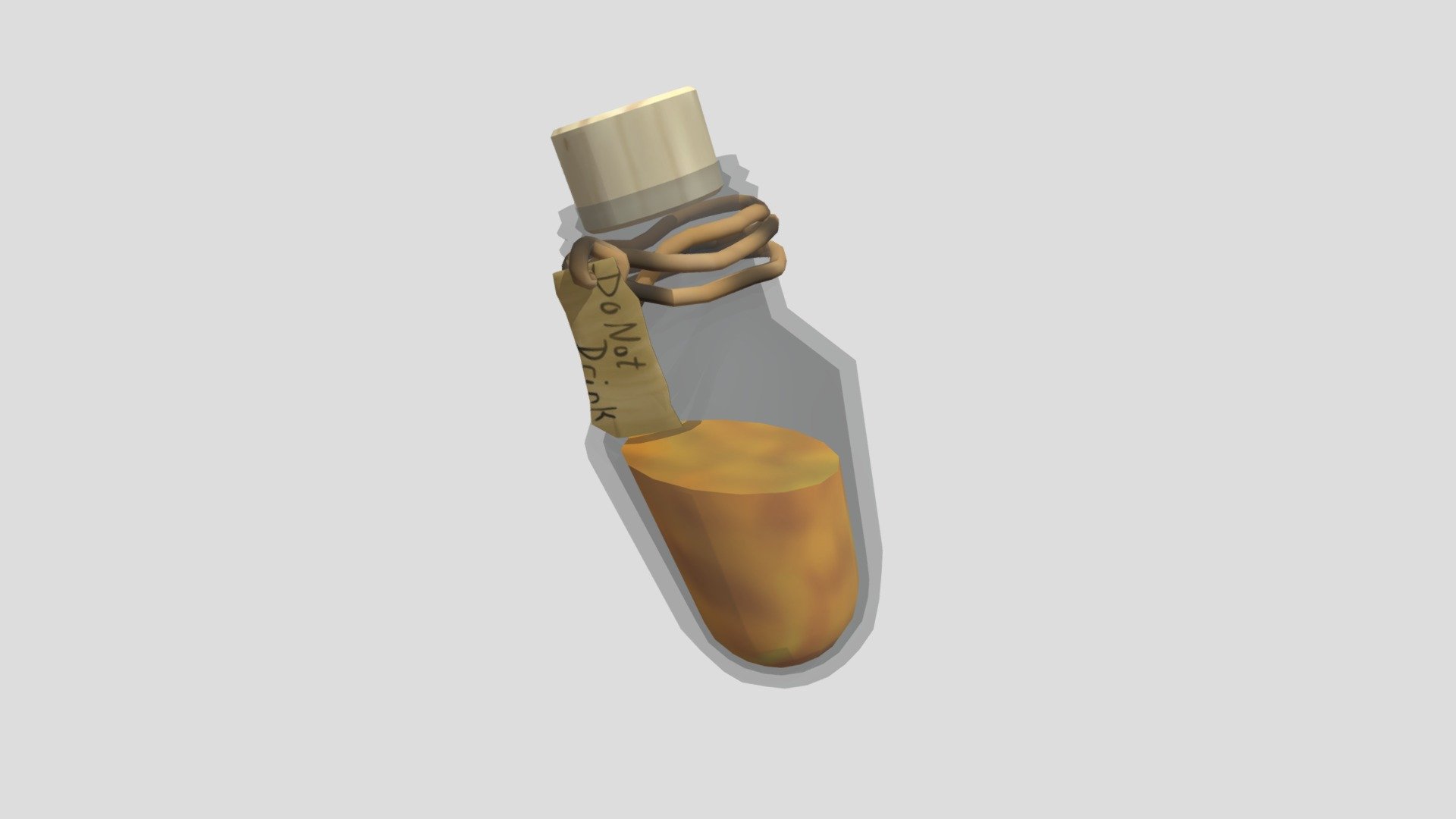 Potion Bottle - 3D model by Dutmeister [fc696de] - Sketchfab
