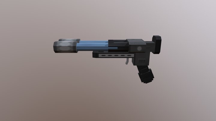 G-56 Sci-Fi Mini Shotgun 3D Model