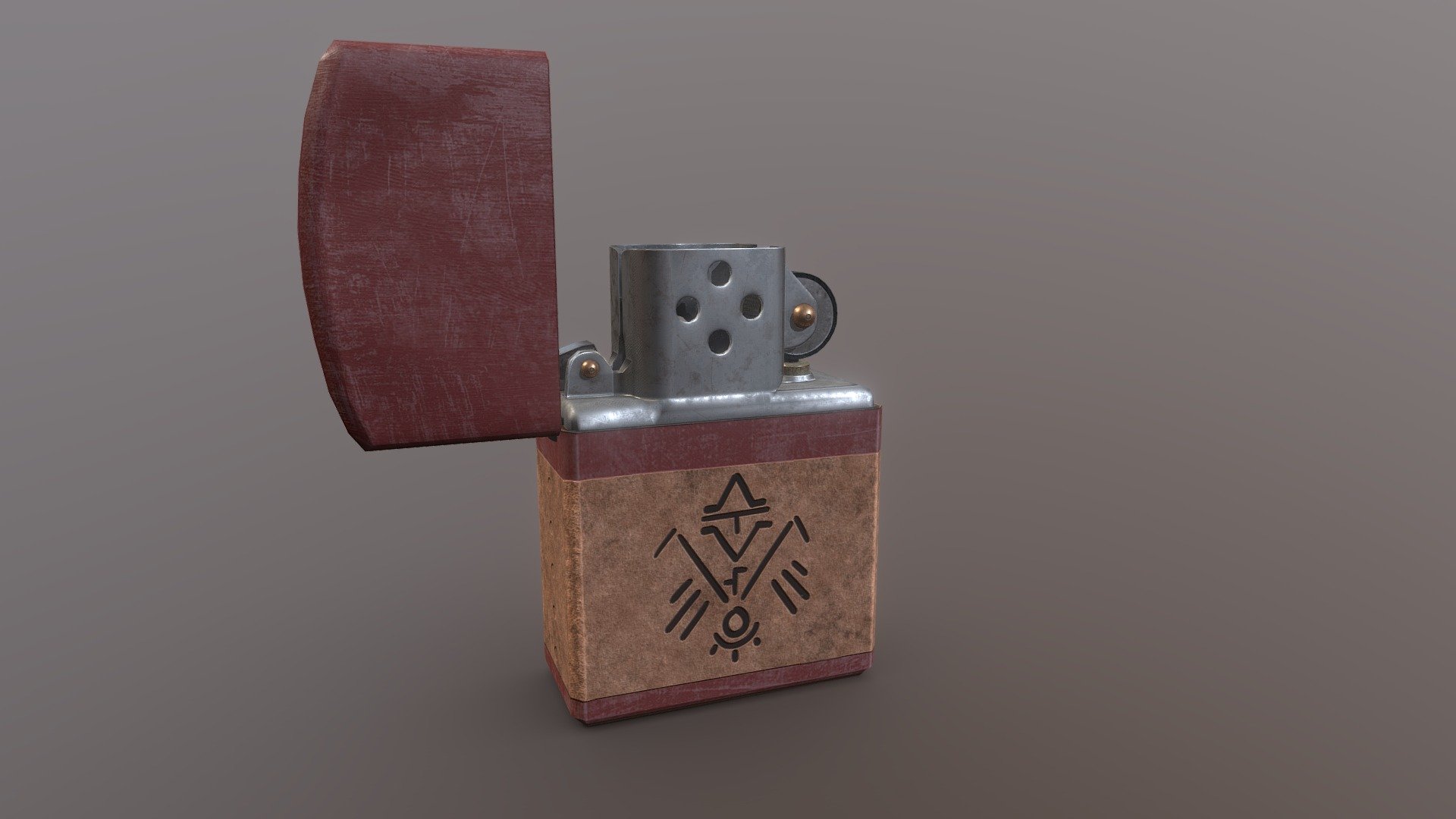 Zippo - 3D model by Fregurn [fc6cc84] - Sketchfab