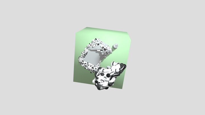 Tree_and_cave.obj 3D Model