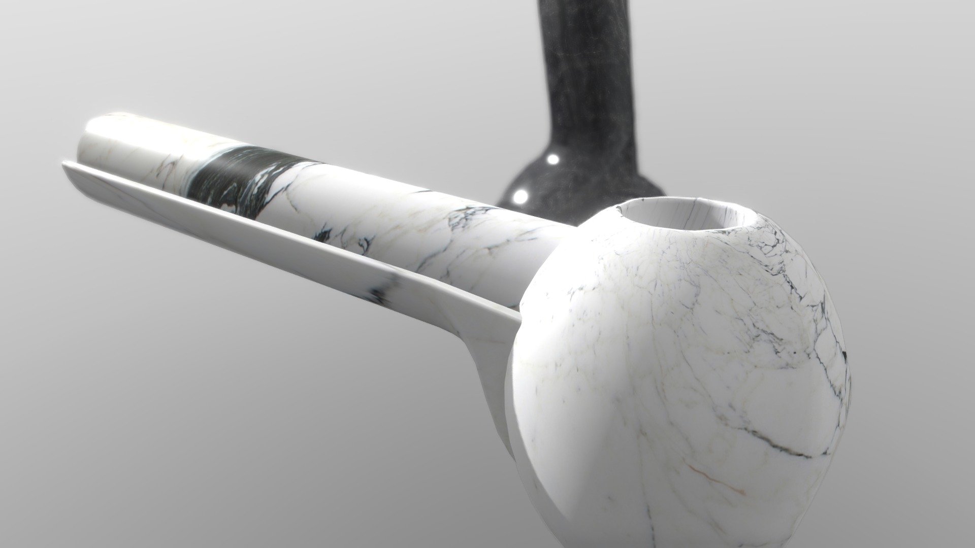 Abstract Marble Sculpture