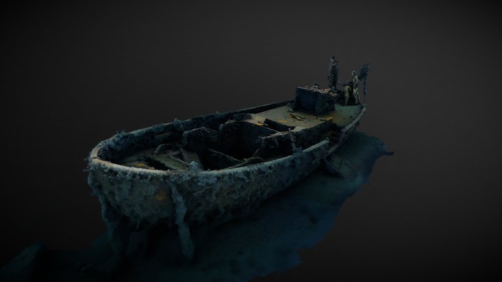"Sortebill" Wreck 3D Scan 26.02.2020 3D Model