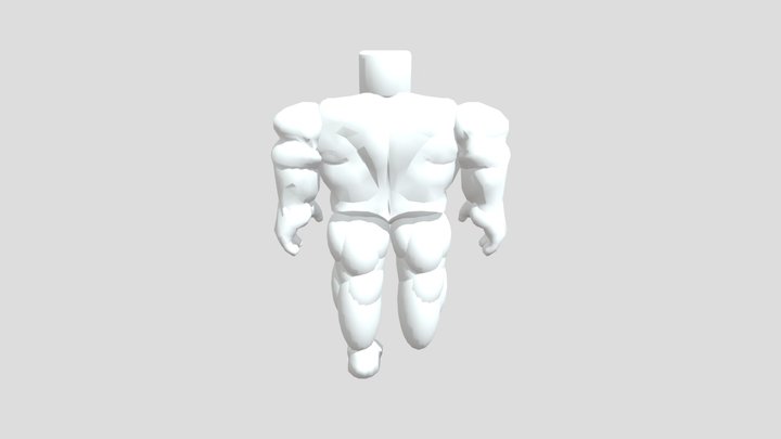 Buff body _Roblox 3D Model