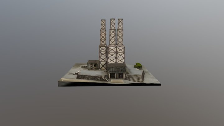 Nirayama Hansharo 韮山反射炉 3D Model
