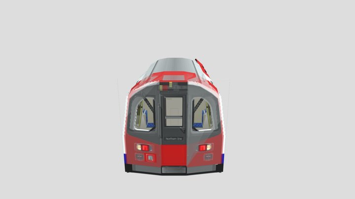 London Underground 1995 Stock 3D Model