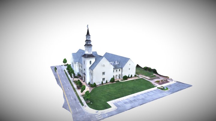 Holy Trinity Anglican Church Raleigh 3D Model