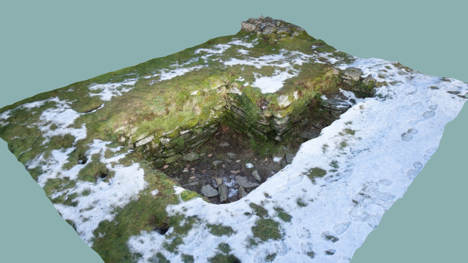 Ambleside Roman Fort (strong-room)