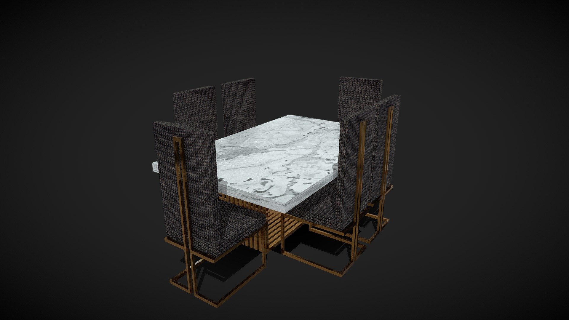 Modern Dining Room Table Set
