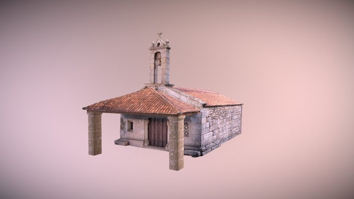 Igrexa de San Xes de Francelos 3D Model