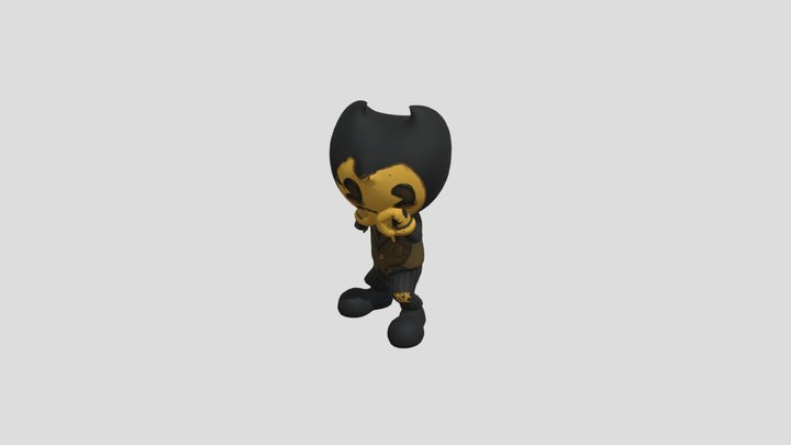 Tiny bendy from Bendy and the Dark Revival 3D Model