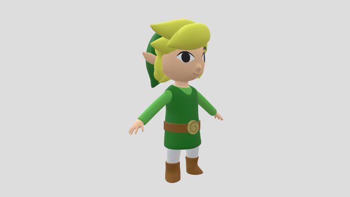 Toon Link – Free 3D Model STL