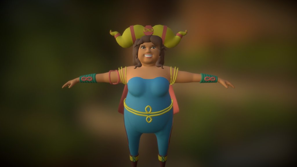 Wonder Buffalo Character Rigged - 3D model by bfrager [fc75fa4] - Sketchfab