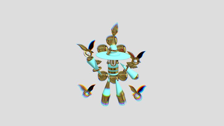 holy origin OC 3D Model