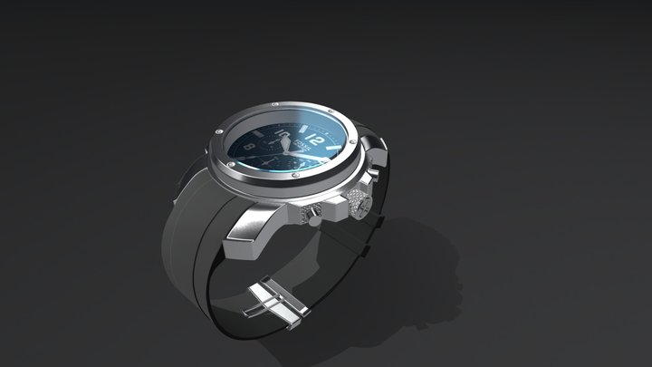 My watch_high poly 3D Model