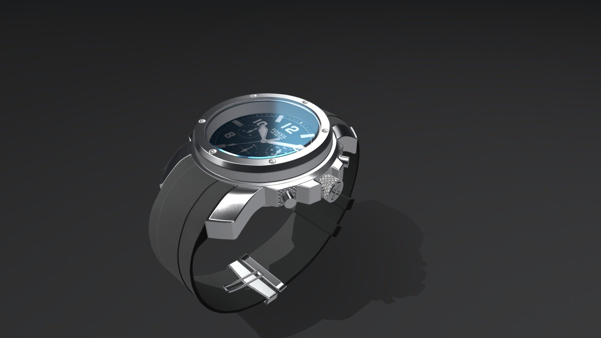 My watch_high poly