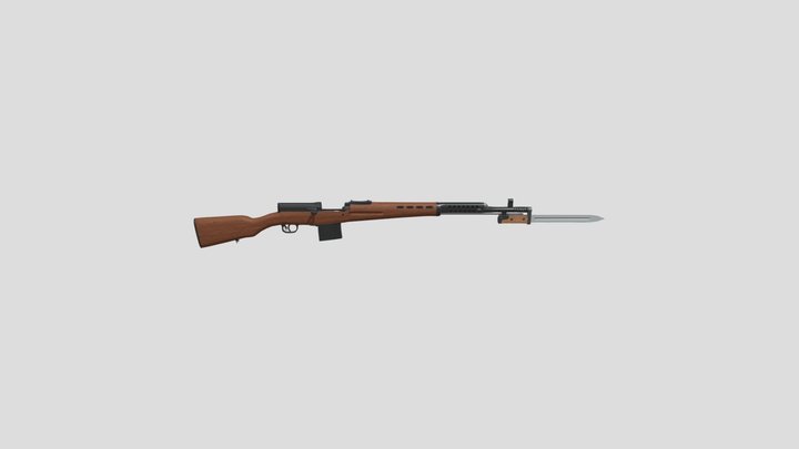 SVT-40 3D Model