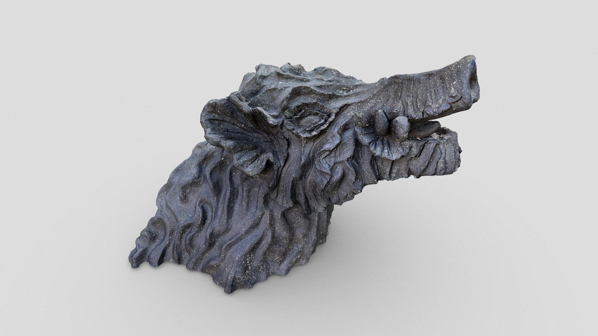 Wild boar head sculpture (LdM)