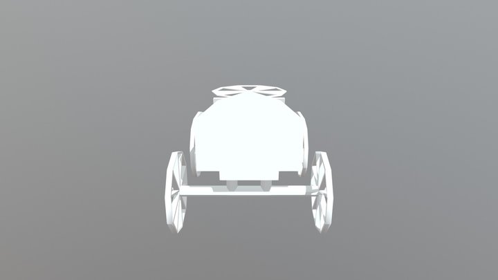 Lådbil 3D Model