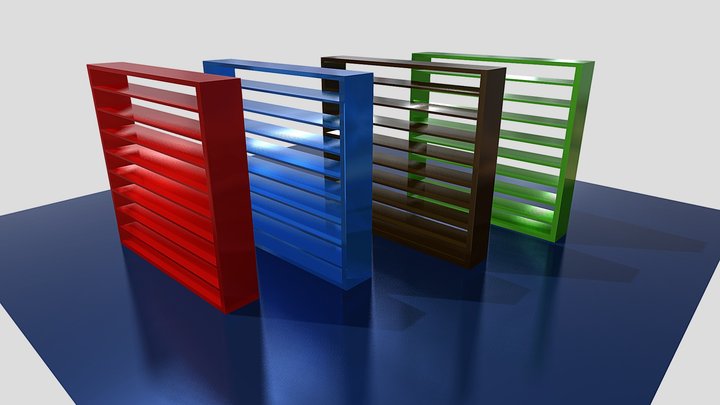 wardrobe with shelves – Modelo 3D gratuito STL