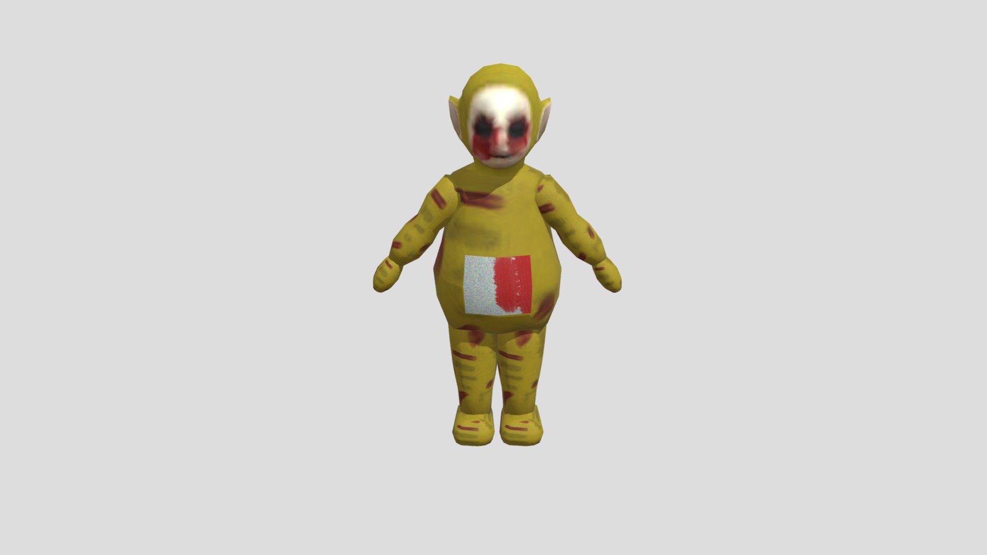 Laa laa slendytubbies - Download Free 3D model by kiberpank1001 ...