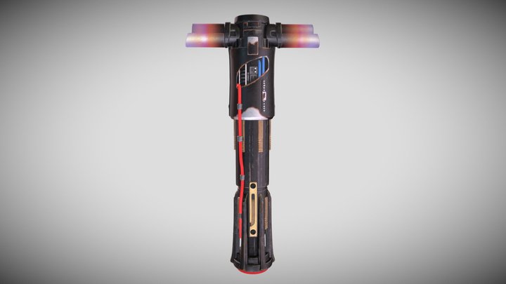 Klyo Ren's Lightsaber 3D Model