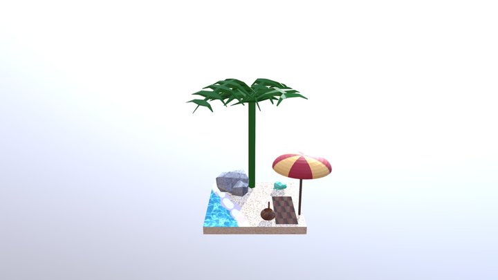 Beach wip4 3D Model