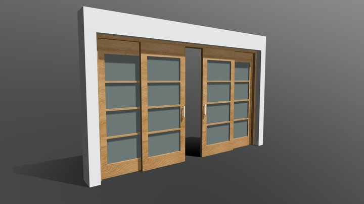 puerta grande 3D Model