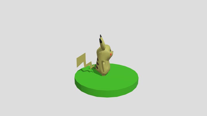 pikachue 3D Model