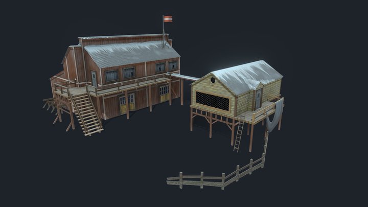 Sleds fabric | Anno 1800 fanart 3D Model