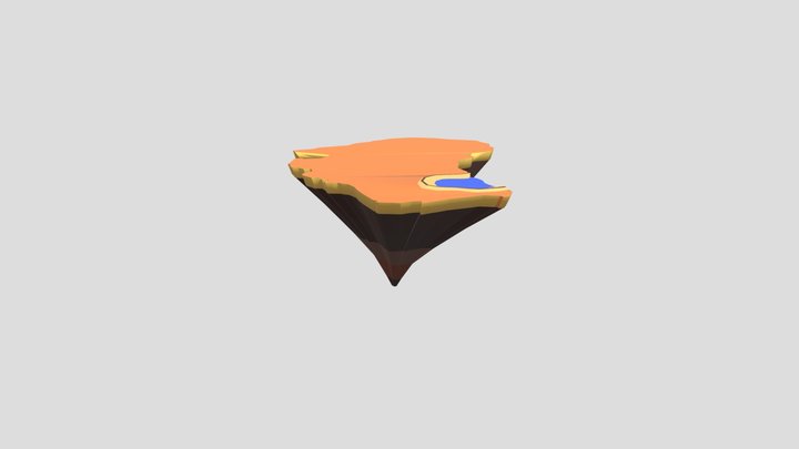 Auzzy Island Bare 3D Model
