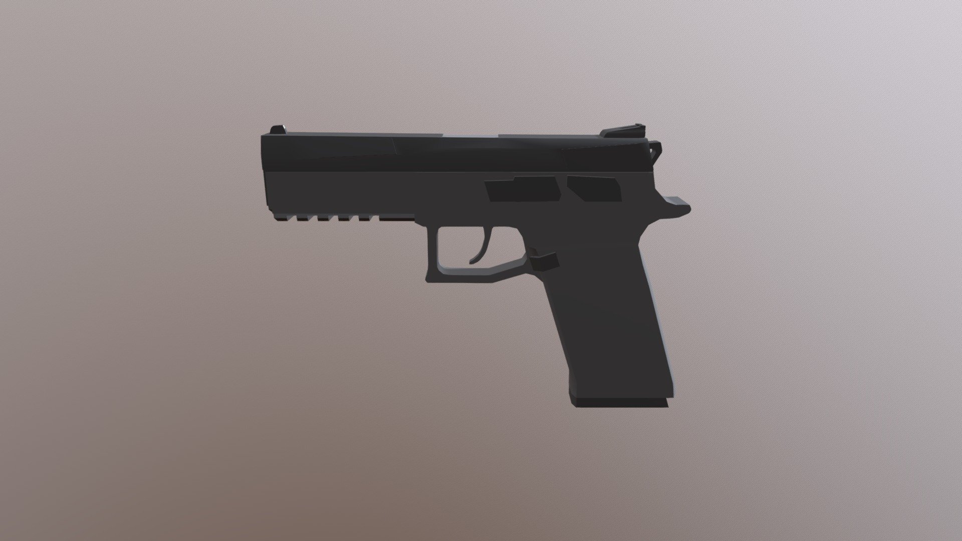 Low Poly CZ P09