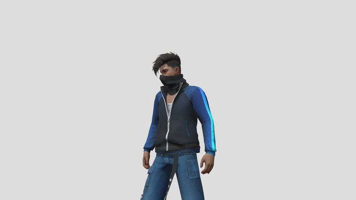 Ff Charactor 3D Model