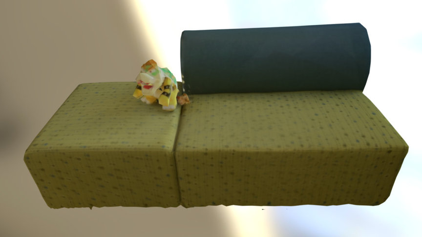 Yellow / Blue Couch