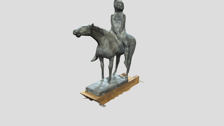 Cavallo- Marino Marini 3D Model