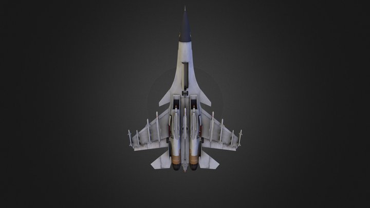 歼15 3D Model
