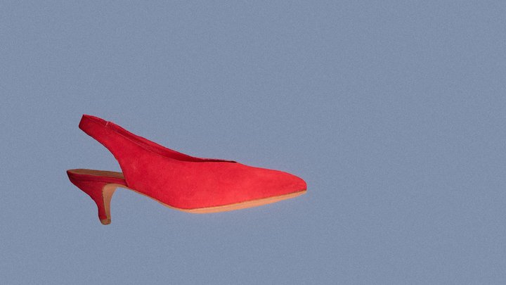 Red Shoe 3D Model
