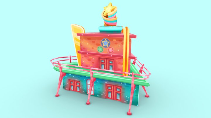 Food Lab (Star Harbor) 3D Model