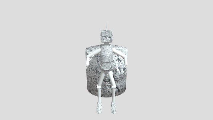 Bot1000_Textured 3D Model