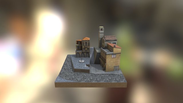 CityScene 3D Model