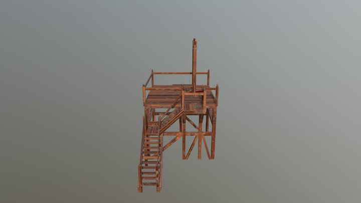 Guillotine 3D Model
